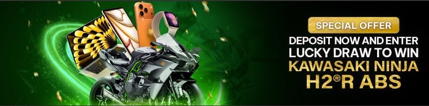 Deposit and withdraw money promotion