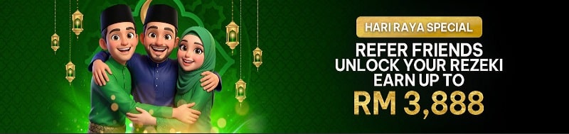 Hari Raya special refer a friend banner