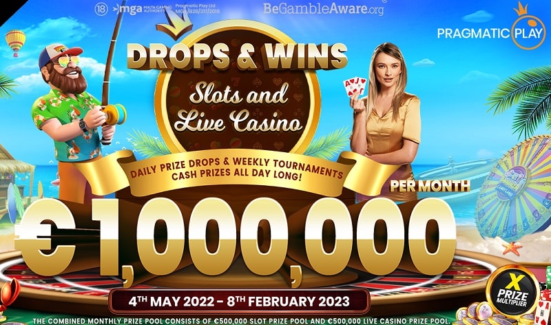 Pragmatic Play Drops and Wins promotion banner