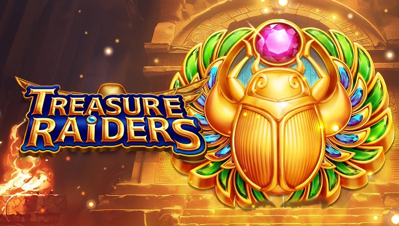 Fachai slot artwork with a golden scarab and gem