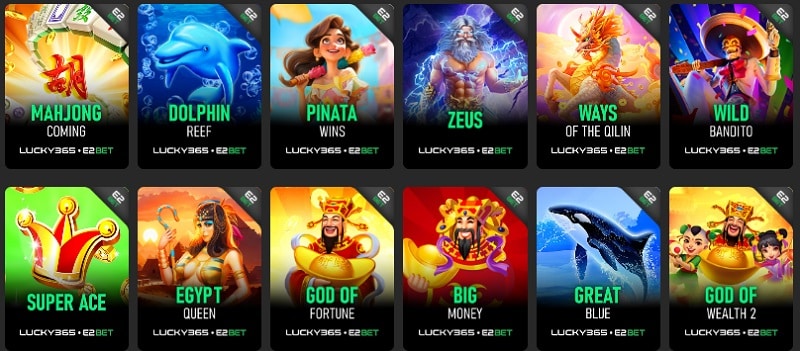 Lucky365 slot games