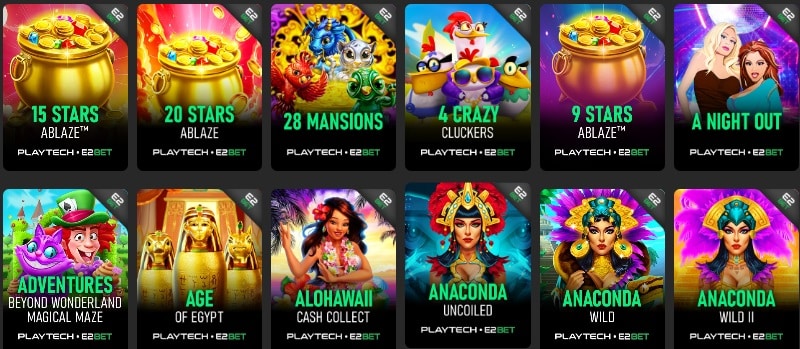 Playtech slot games
