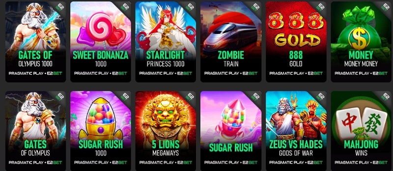 Pragmatic Play slot games